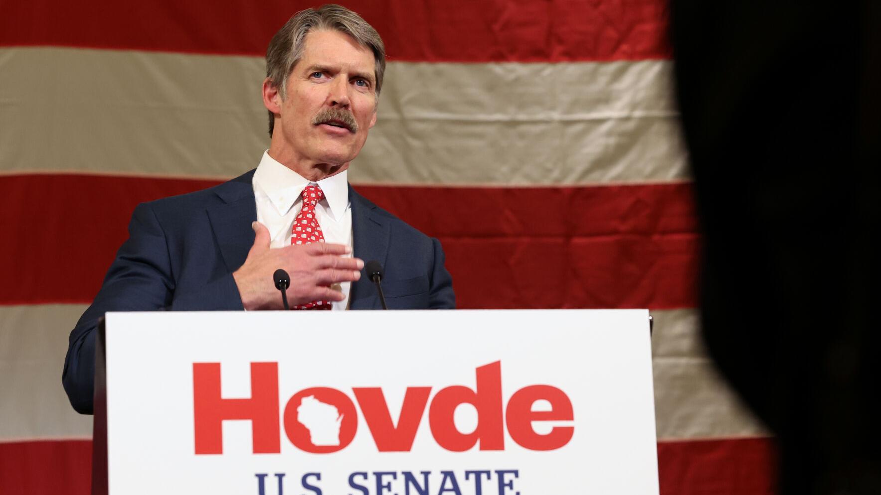 Eric Hovde raises claims of 'voting inconsistencies' in loss to Tammy Baldwin, later admits defeat